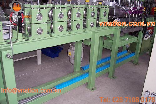 metal structure roll forming line / automatic / punching / cutting