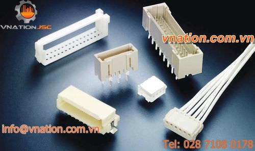 board-to-wire connector / parallel / crimp / subminiature