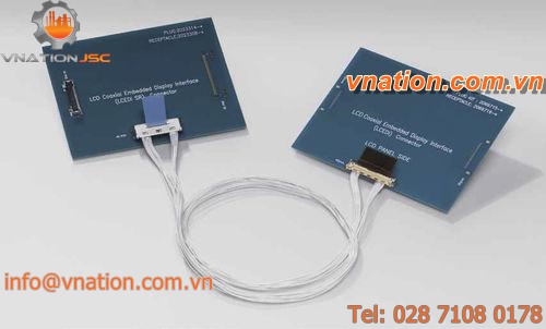 LVDS cable / coaxial