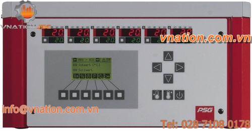 multi-loop temperature controller / with touchscreen / hot runner