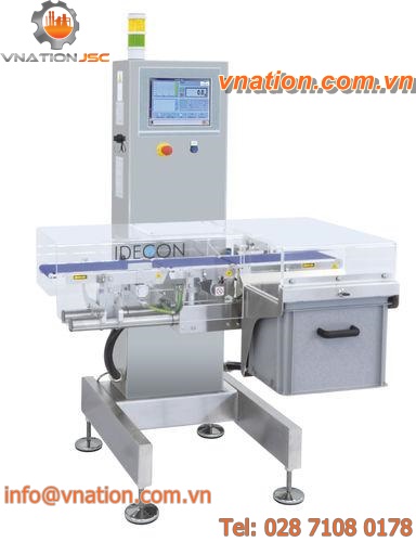 packaging machine checkweigher / for pharmaceutical industry / for the food industry