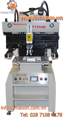 automatic screen printing machine / multi-color / one-color / high-accuracy