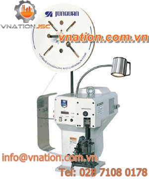 wire crimping machine / automatic / electromechanical / rotary