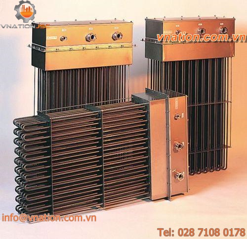 duct heater / fuel oil / electric / convection