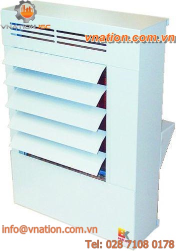 electric air heater / wall-mounted / explosion-proof
