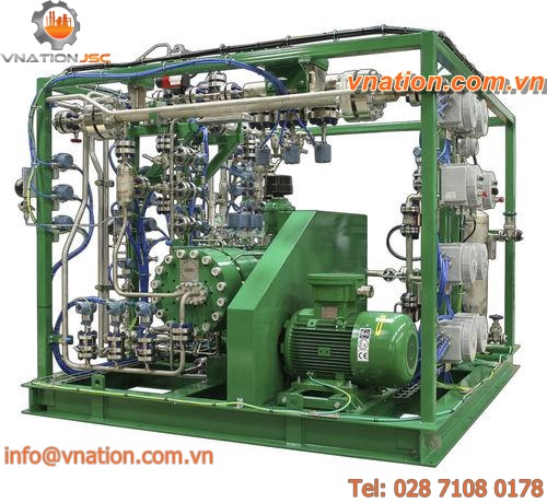 air compressor unit / membrane / stationary