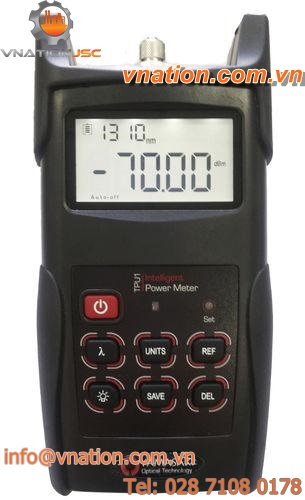 power measuring device / multiple-wavelength / optical / portable
