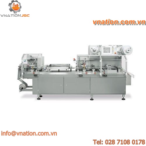 film packaging machine / blister / for pharmaceutical products / automatic
