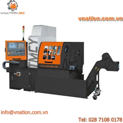 CNC Swiss lathe / universal / 3-axis / milling