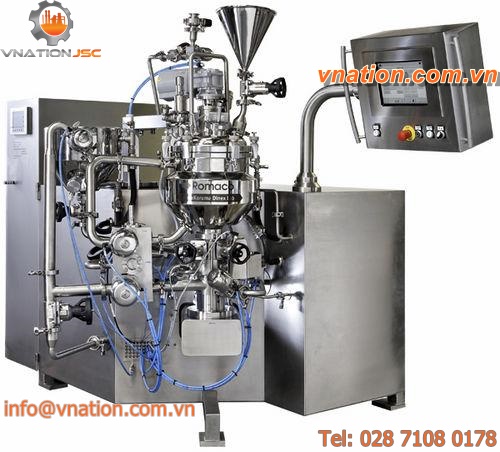 rotor-stator homogenizer / batch / for pharmaceutical applications / vacuum