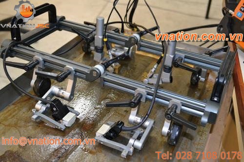 multi-transducer inspection crawler / foldable