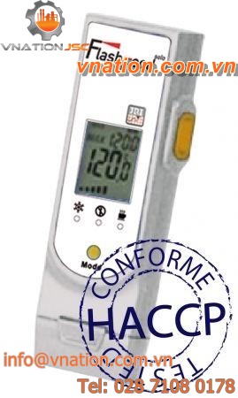 direct-reading infrared thermometer / mobile / food