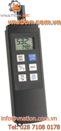 digital thermo-hygrometer / portable / dew-point / relative humidity