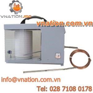 temperature chart recorder / revolving / portable