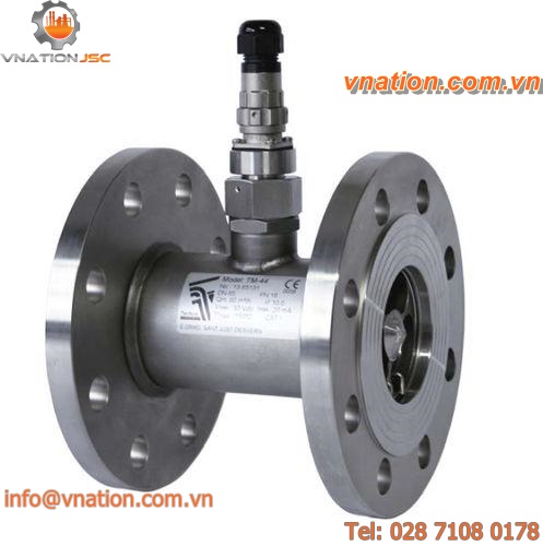 turbine flow meter / metal tube / for liquids / in-line