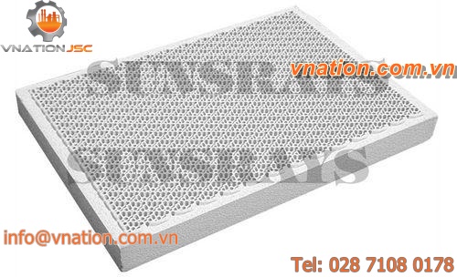 ceramic tile for radiant burner