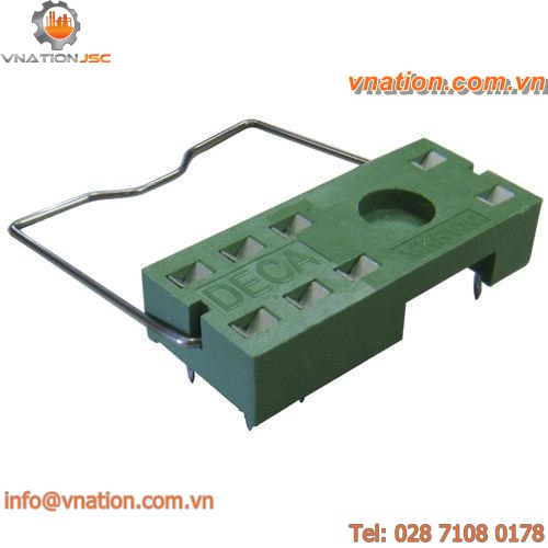 printed circuit board relay socket