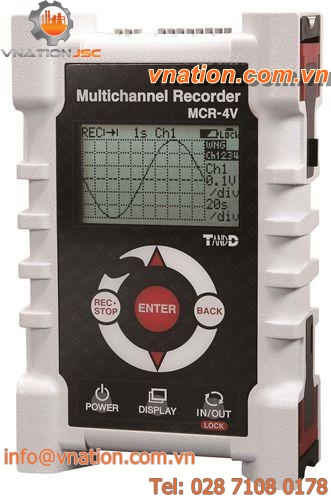 voltage data-logger / programmable / USB / with screen