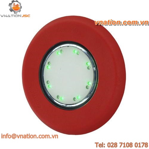 capacitive push-button switch / emergency stop / single-pole / polycarbonate
