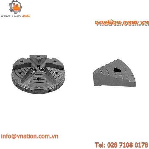 machining chuck / manual tightening / 3-jaw / 6-jaw