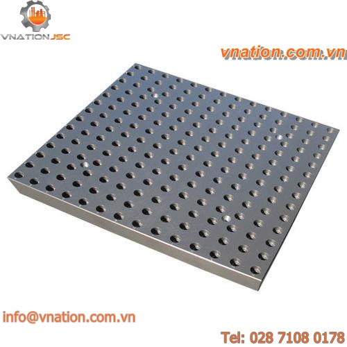 perforated aluminum base plate