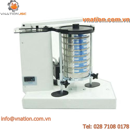 circular vibrating sieve shaker / for liquids / laboratory