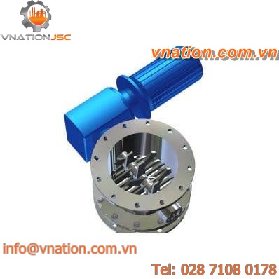 single-roll lump breaker / waste / horizontal