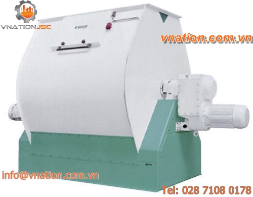 paddle mixer / batch / solid/liquid / high-speed