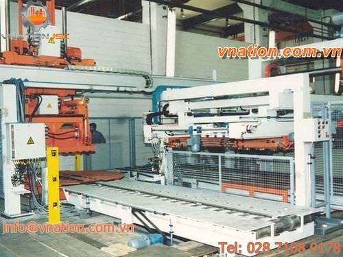 CNC cutting line / steel / for aluminum / with automatic feeder
