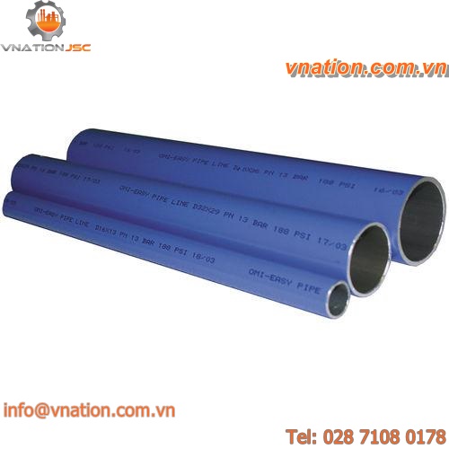 compressed air network pipe / aluminum