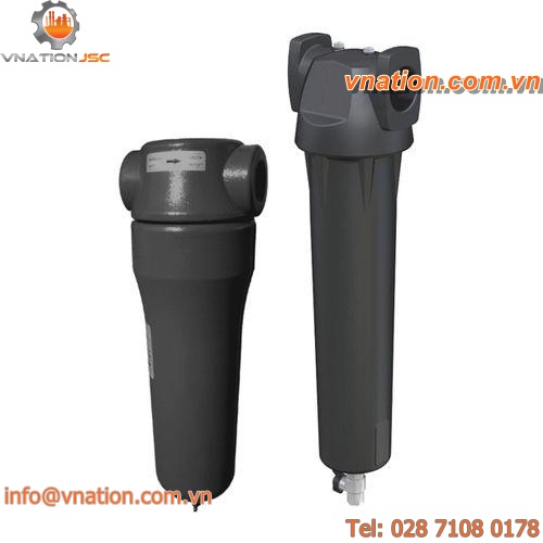 air filter / compressed air / high-pressure / absorption