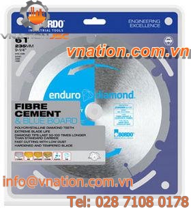 circular saw blade / diamond / for wood