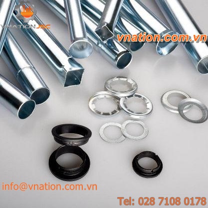 slip-on conveyor roller / steel / storage / handling