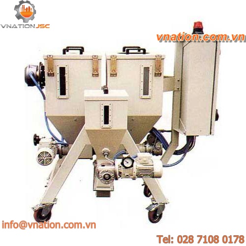 screw mixer / continuous / automatic / for powders