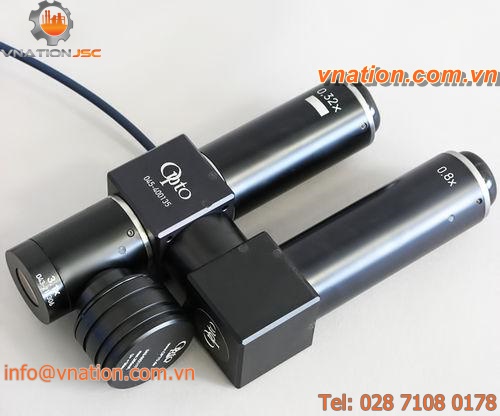 telecentric camera objective / CCD camera / machine vision