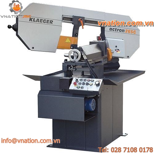 band saw / miter / horizontal / semi-automatic