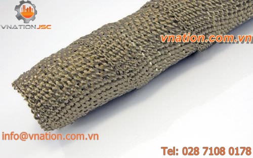 braided sleeve / protection / for pipes / basalt