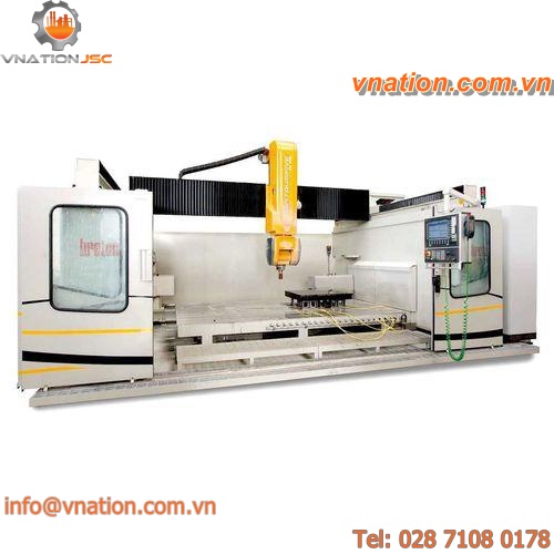 CNC machining center / 5-axis / universal / for marble