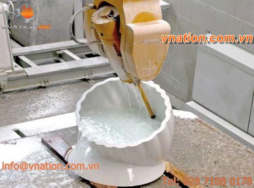 CNC machining center / 5-axis / universal / for stone