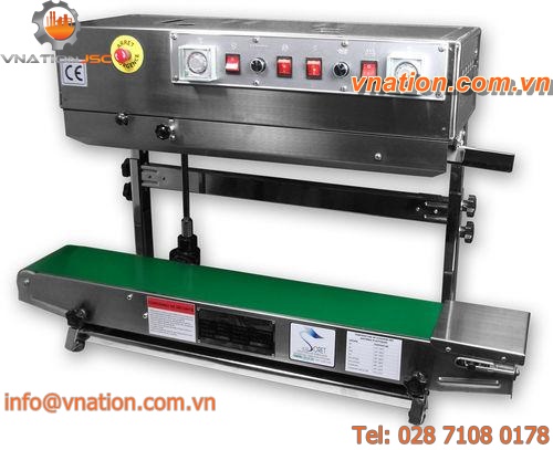 semi-automatic heat sealer / continuous / rotary / vertical