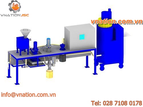 classification grinding machine / laboratory plate