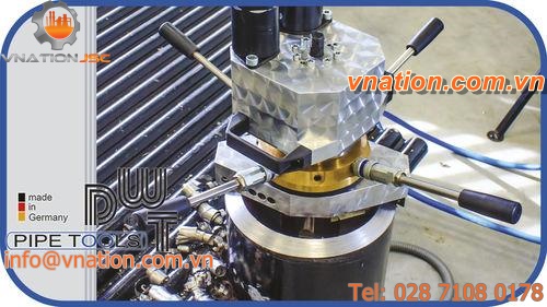 portable beveling machine / orbital / pneumatic / for pipes