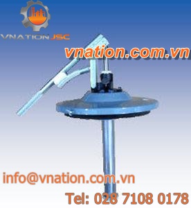 grease pump / oil / lever / piston