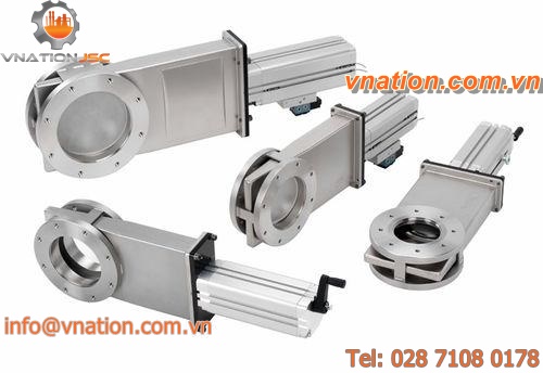 knife gate valve / manual / isolation / stainless steel
