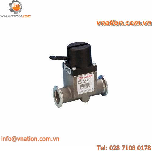 piston valve / lever / isolation / aluminum
