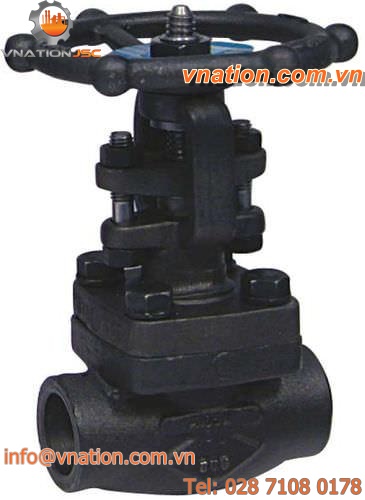 gate valve / handwheel / weld / wrought steel