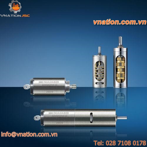 DC motor / synchronous / 12V / ironless