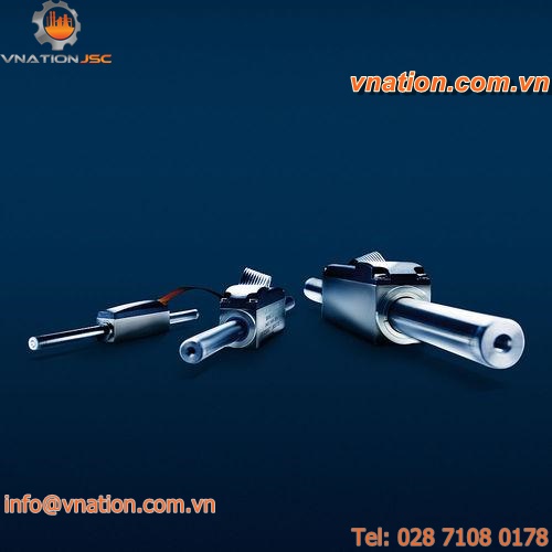 DC linear servomotor / 3V / permanent magnet