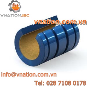 open plain bearing / stainless steel / self-lubricated
