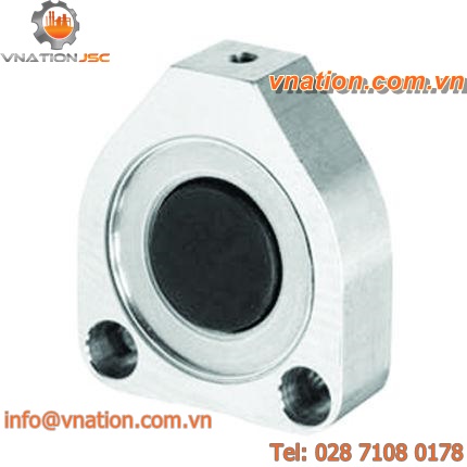 pneumatic cylinder / single-acting / membrane